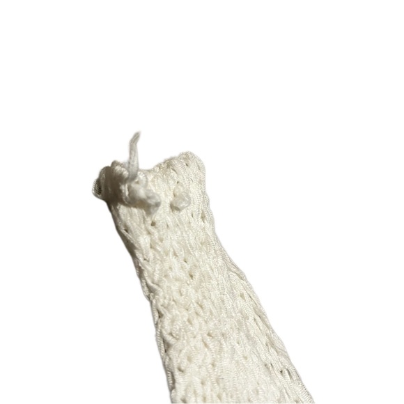 Sincerely Jules - Neutral Heart Cream Colored Knit Tank Top - Picture 5 of 8